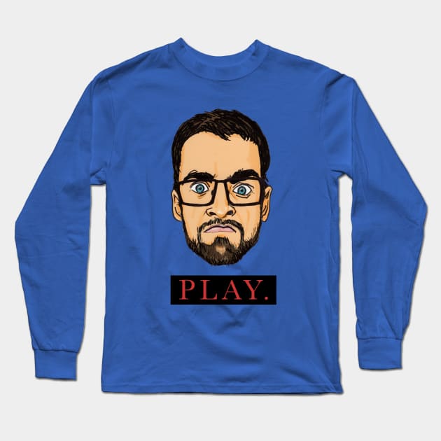 PLAY. Long Sleeve T-Shirt by LOBROCOP